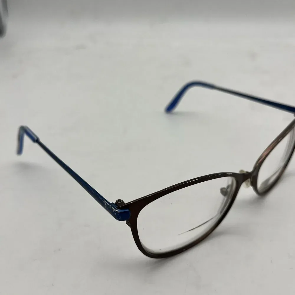 VERA BRADLEY CAMILA CAMOFLORAL BLUE EYEGLASSES SIZE: 53-16-135